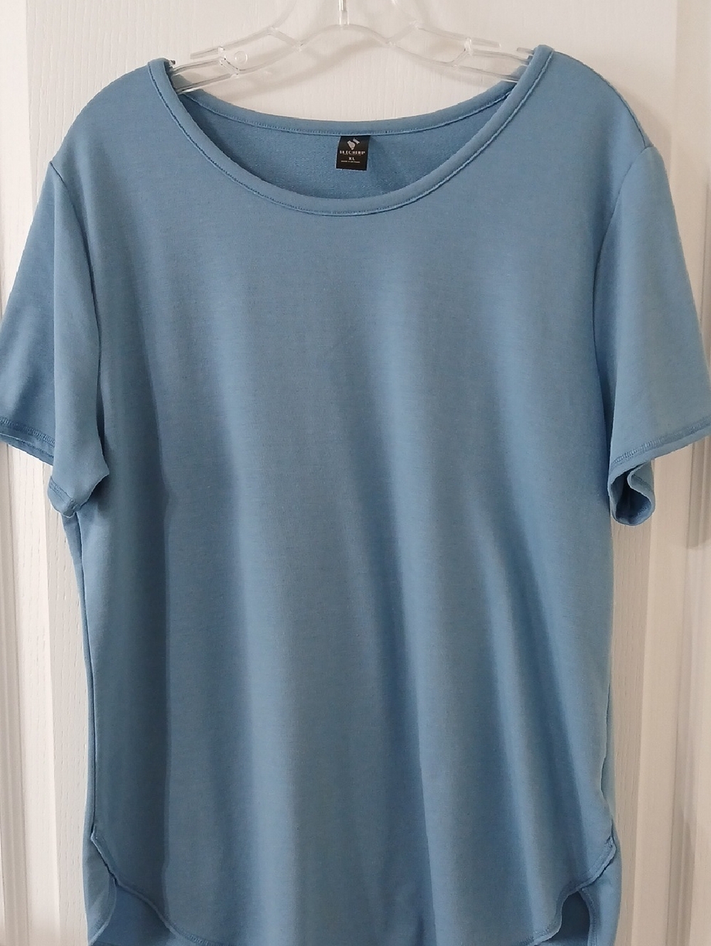 Skechers Light Blue Short Sleeve Crew Neck Women’s Shirt